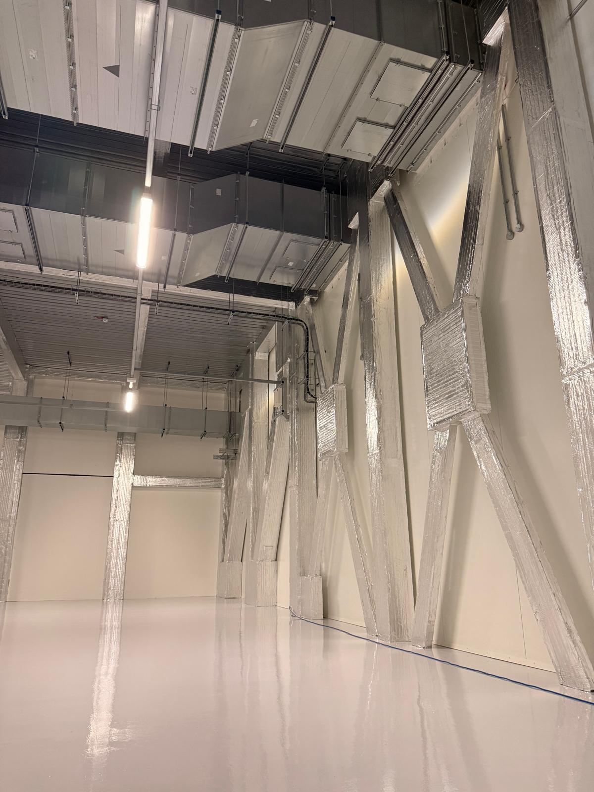 Fire stopping around electrical services for projects in Altrincham