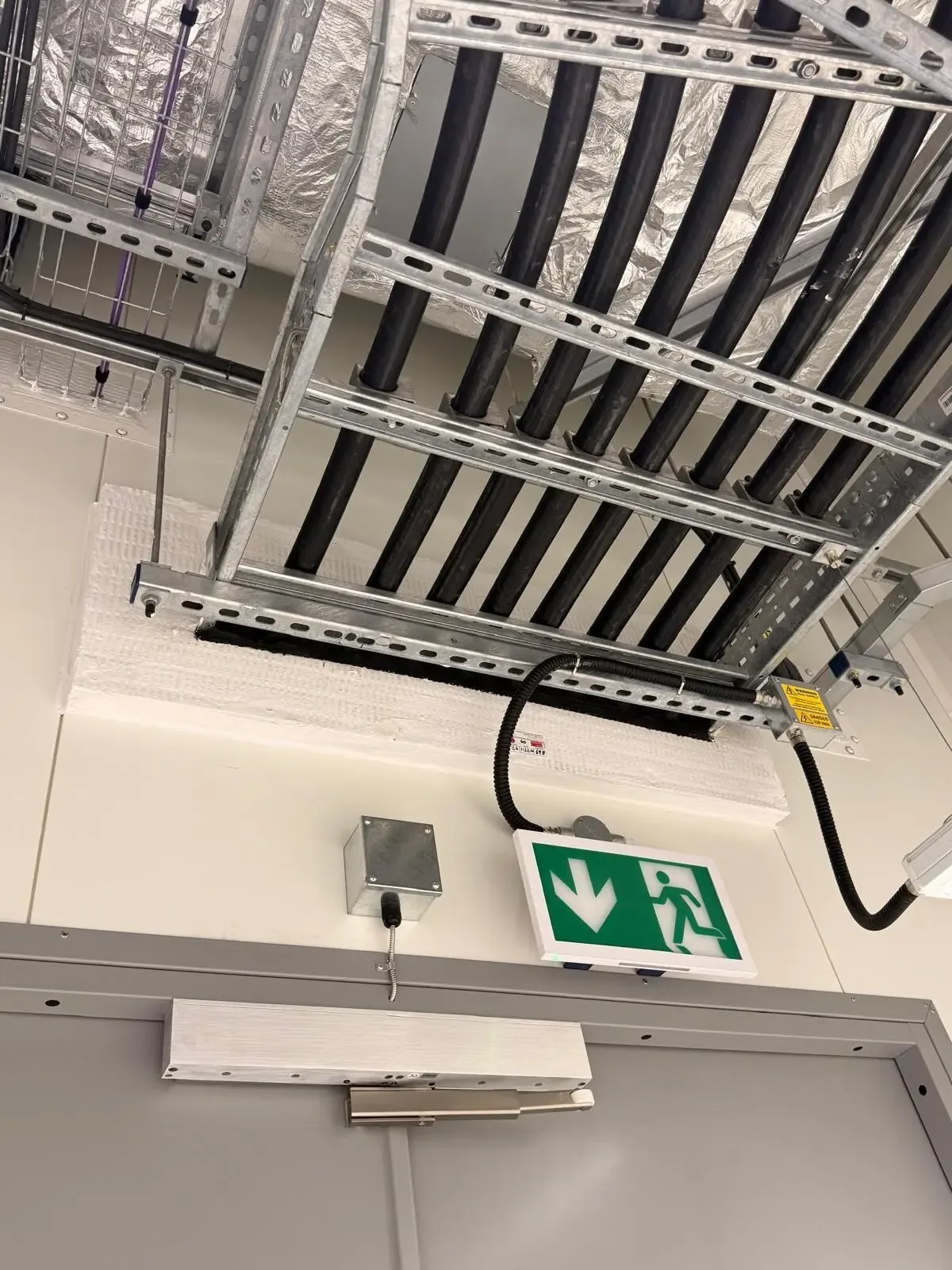Cable tray fire stopping & mixed service penetrations in Stockport — fire stopping Stockport